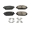 Picture of Power Stop 14-18 Mazda 3 Front Z17 Evolution Ceramic Brake Pads w-Hardware