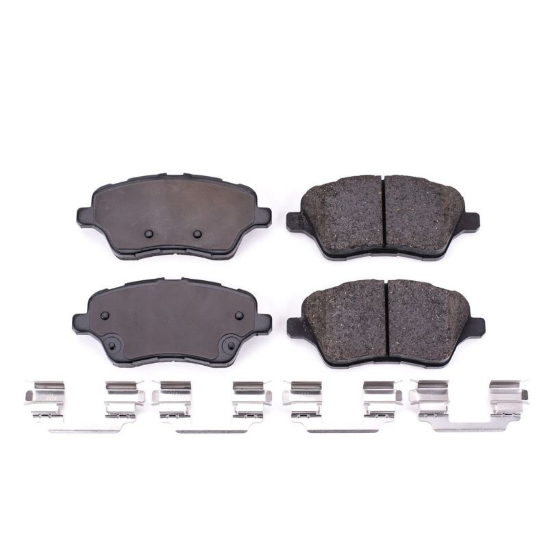 Picture of Power Stop 14-19 Ford Fiesta Front Z17 Evolution Ceramic Brake Pads w-Hardware