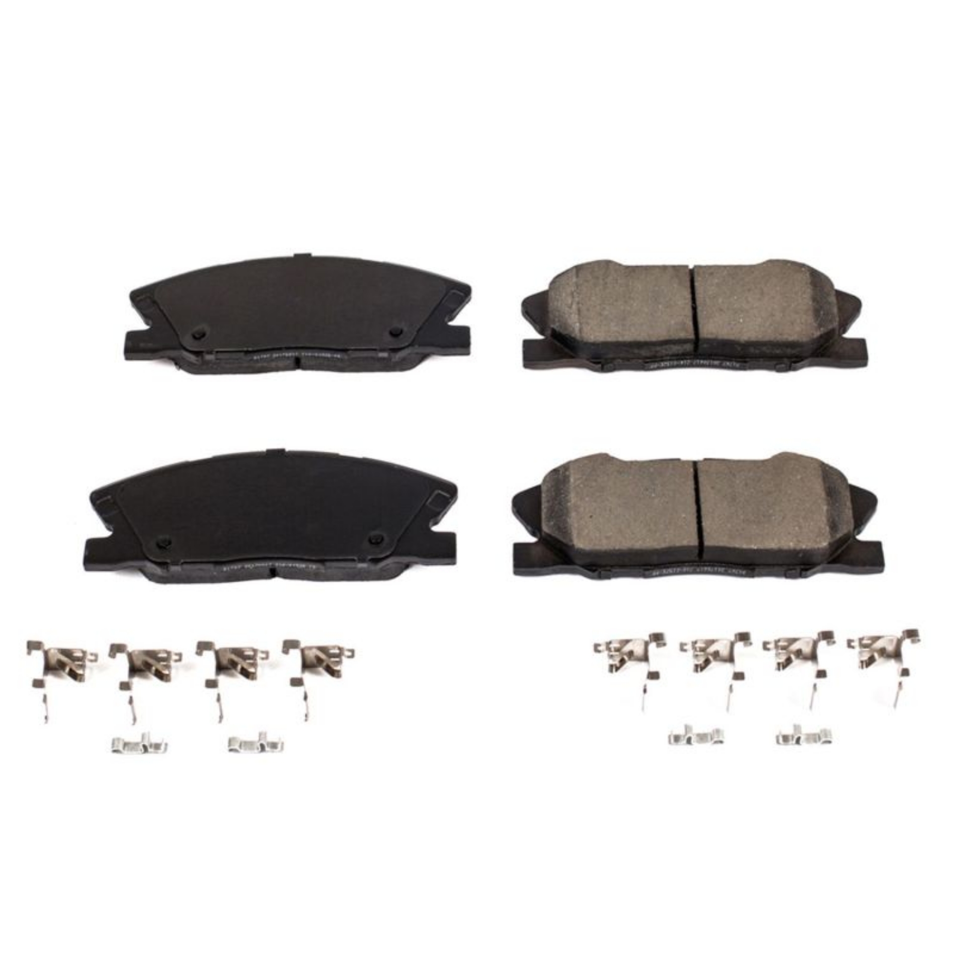 Picture of Power Stop 2018 Dodge Challenger Front Z17 Evolution Ceramic Brake Pads w-Hardware