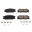 Picture of Power Stop 2018 Dodge Challenger Front Z17 Evolution Ceramic Brake Pads w-Hardware