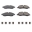Picture of Power Stop 15-19 Ford Transit-150 Front Z17 Evolution Ceramic Brake Pads w-Hardware