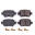 Picture of Power Stop 16-18 Audi Q3 Rear Z17 Evolution Ceramic Brake Pads w-Hardware