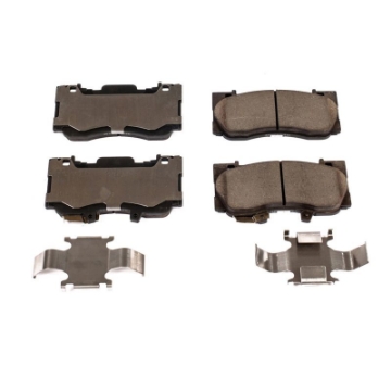 Picture of Power Stop 15-19 Ford Mustang Front Z17 Evolution Ceramic Brake Pads w-Hardware