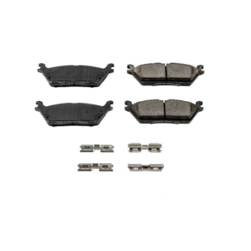 Picture of Power Stop 18-19 Ford Expedition Rear Z17 Evolution Ceramic Brake Pads w-Hardware