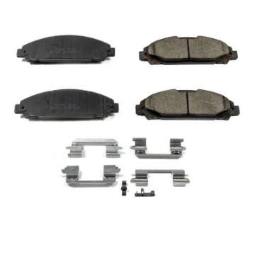 Picture of Power Stop 15-19 Ford Mustang Front Z17 Evolution Ceramic Brake Pads w-Hardware
