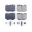 Picture of Power Stop 15-17 Mercedes-Benz C300 Front Z17 Evolution Ceramic Brake Pads w-Hardware