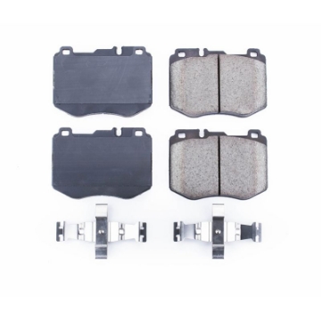 Picture of Power Stop 15-17 Mercedes-Benz C300 Front Z17 Evolution Ceramic Brake Pads w-Hardware