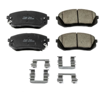 Picture of Power Stop 15-16 Hyundai Sonata Front Z17 Evolution Ceramic Brake Pads w-Hardware