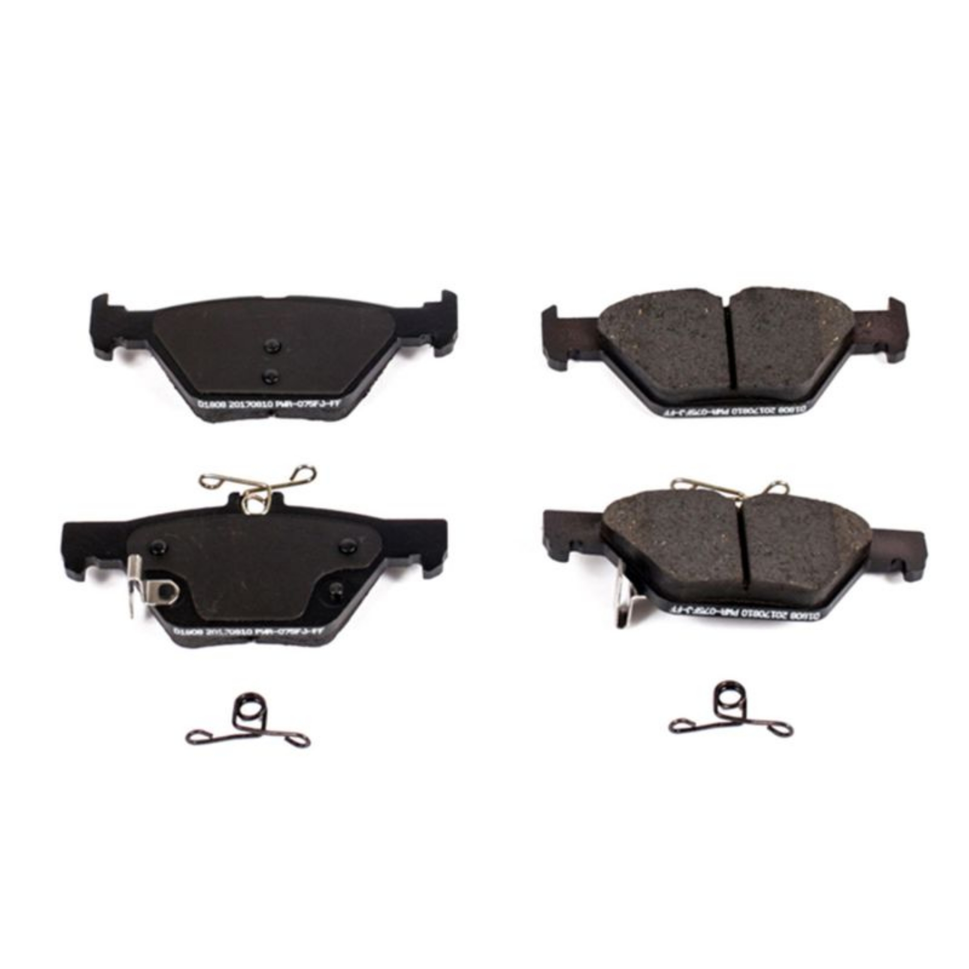 Picture of Power Stop 2019 Subaru Ascent Rear Z17 Evolution Ceramic Brake Pads w-Hardware