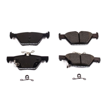 Picture of Power Stop 2019 Subaru Ascent Rear Z17 Evolution Ceramic Brake Pads w-Hardware