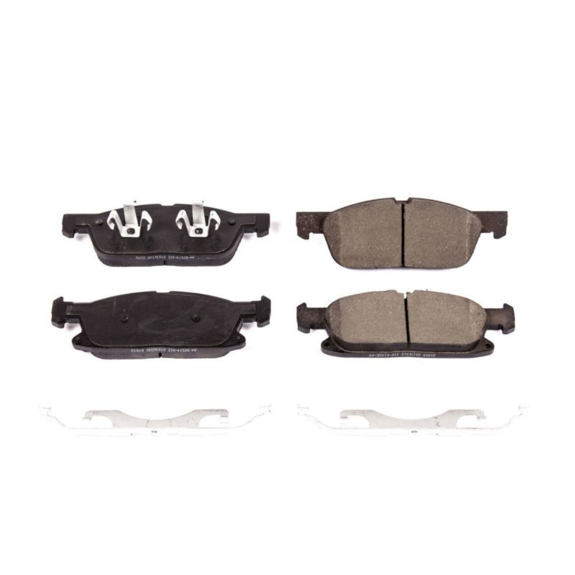Picture of Power Stop 15-19 Ford Edge Front Z17 Evolution Ceramic Brake Pads w-Hardware