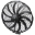 Picture of SPAL 2467 CFM 16in High Performance Race Fan - Pull-Curved VA18-AP70-LL-F-59A