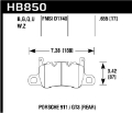 Picture of Hawk Audi 14-19 Porsche 911 - 2016 Cayman - 17-19 Panamera PC Rear Brake Pads w- Carbon Ceramics