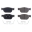 Picture of Power Stop 2019 Volvo S60 Front Z17 Evolution Ceramic Brake Pads w-Hardware