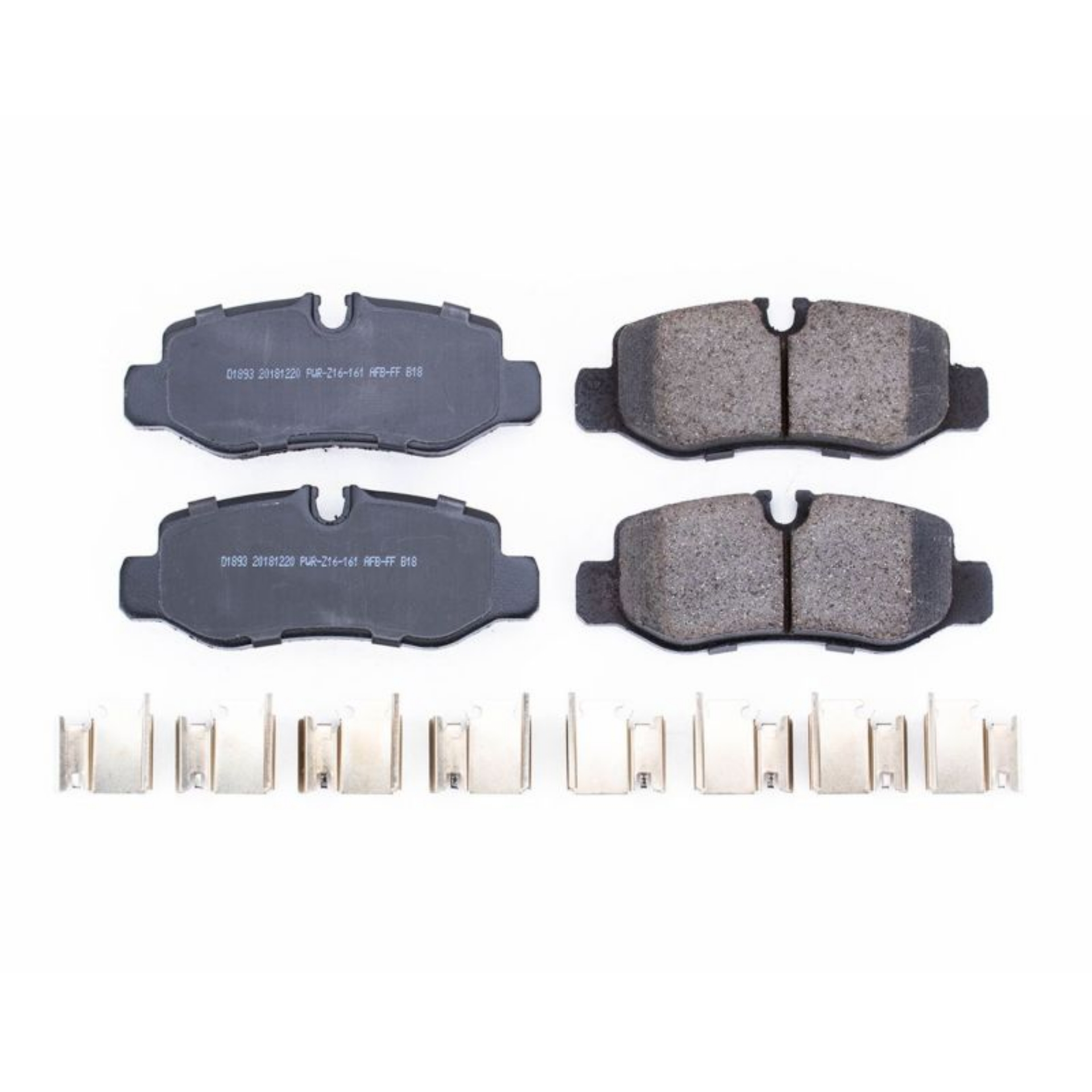 Picture of Power Stop 16-19 Mercedes-Benz Metris Rear Z17 Evolution Ceramic Brake Pads w-Hardware