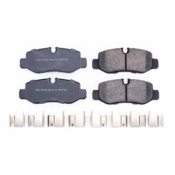 Picture of Power Stop 16-19 Mercedes-Benz Metris Rear Z17 Evolution Ceramic Brake Pads w-Hardware