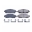 Picture of Power Stop 18-19 Buick Enclave Front Z17 Evolution Ceramic Brake Pads w-Hardware