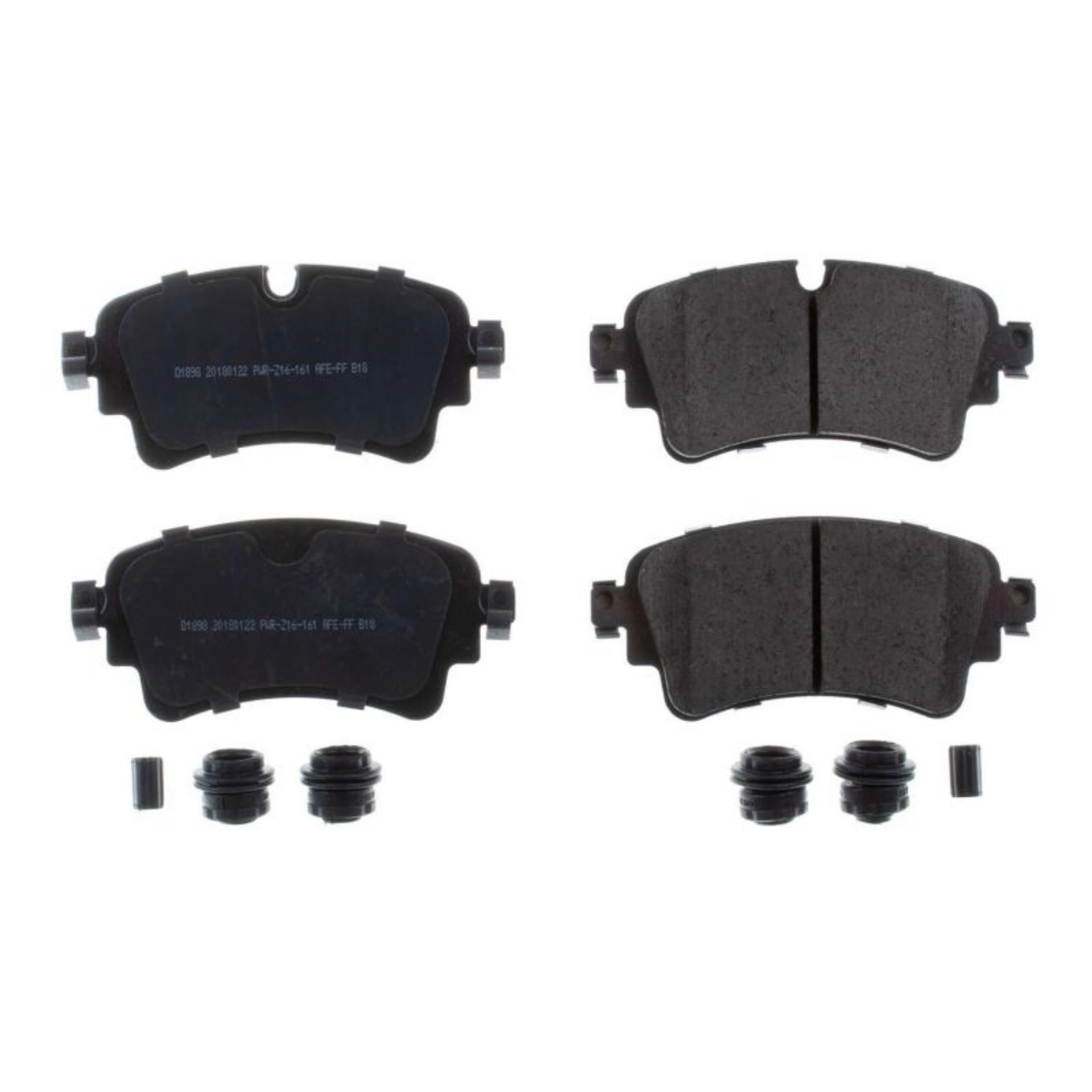 Picture of Power Stop 17-19 Audi A4 Rear Z17 Evolution Ceramic Brake Pads w-Hardware