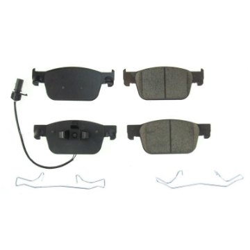 Picture of Power Stop 17-19 Audi A4 Front Z17 Evolution Ceramic Brake Pads w-Hardware