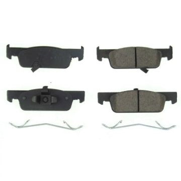 Picture of Power Stop 2019 Smart EQ fortwo Front Z17 Evolution Ceramic Brake Pads w-Hardware