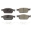 Picture of Power Stop 17-19 Ford Escape Front Z17 Evolution Ceramic Brake Pads w-Hardware