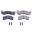 Picture of Power Stop 87-89 Ford Country Squire Front Z17 Evolution Ceramic Brake Pads w-Hardware