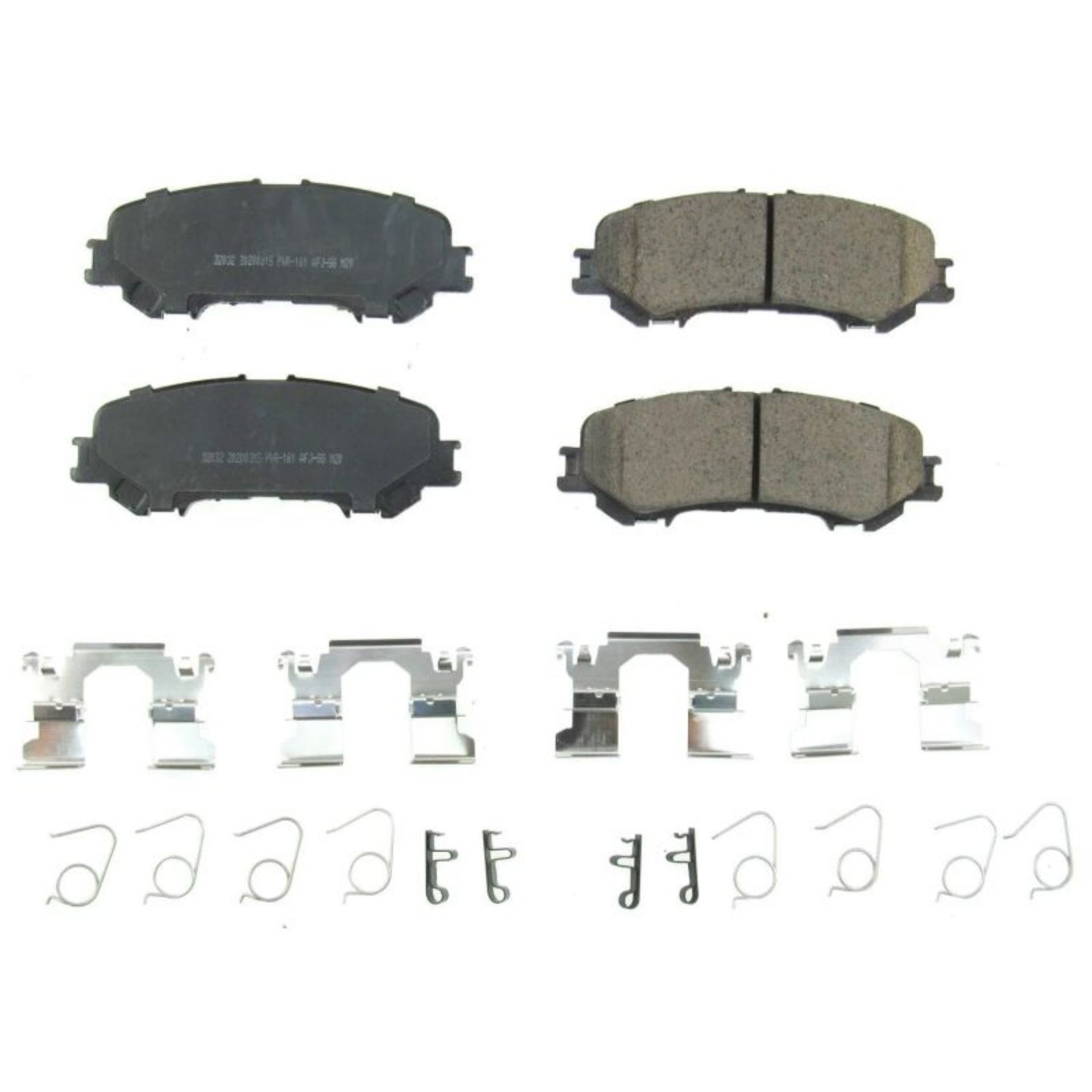 Picture of Power Stop 17-19 Nissan Titan Rear Z17 Evolution Ceramic Brake Pads w-Hardware