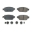 Picture of Power Stop 17-18 Mazda 3 Rear Z17 Evolution Ceramic Brake Pads w-Hardware