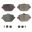 Picture of Power Stop 17-18 Mercedes-Benz E43 AMG Rear Z17 Evolution Ceramic Brake Pads w-Hardware