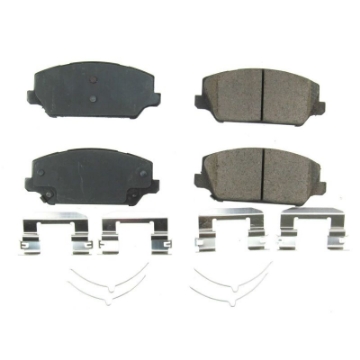 Picture of Power Stop 17-18 Kia Cadenza Front Z17 Evolution Ceramic Brake Pads w-Hardware