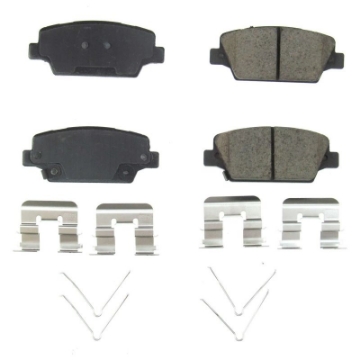Picture of Power Stop 17-18 Kia Cadenza Rear Z17 Evolution Ceramic Brake Pads w-Hardware