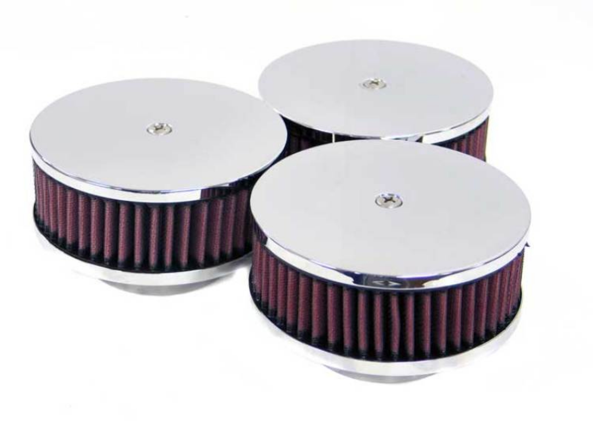 Picture of K&N Early Pontiac Tri-Power Round Air Cleaner Assembly