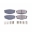 Picture of Power Stop 87-95 Toyota Pickup Front Z17 Evolution Ceramic Brake Pads w-Hardware