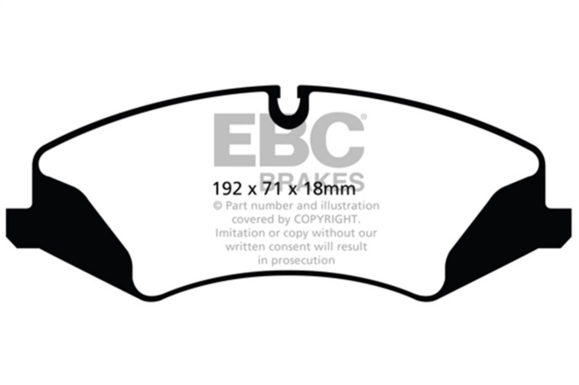 Picture of EBC 14+ Land Rover LR4 3-0 Supercharged Greenstuff Front Brake Pads