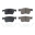 Picture of Power Stop 18-20 Honda Accord Front Z17 Evolution Ceramic Brake Pads w-Hardware