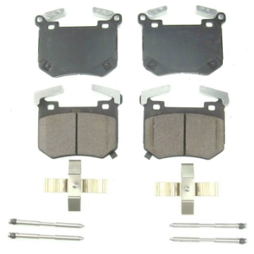 Picture of Power Stop 18-19 Kia Stinger Rear Z17 Evolution Ceramic Brake Pads w-Hardware