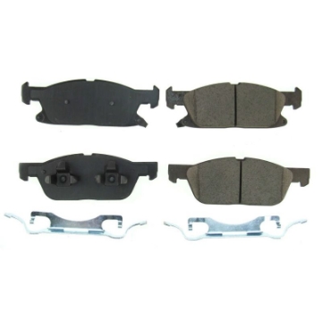 Picture of Power Stop 2019 Ford Edge Front Z17 Evolution Ceramic Brake Pads w-Hardware