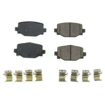 Picture of Power Stop 2019 Infiniti QX50 Rear Z17 Evolution Ceramic Brake Pads w-Hardware