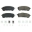 Picture of Power Stop 2019 Ford Ranger Rear Z17 Evolution Ceramic Brake Pads w-Hardware