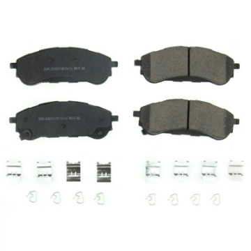Picture of Power Stop 2019 Ford Ranger Rear Z17 Evolution Ceramic Brake Pads w-Hardware