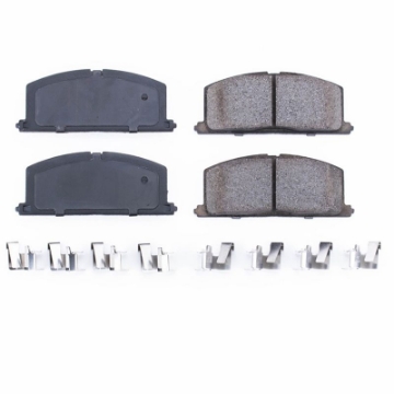 Picture of Power Stop 85-88 Chevrolet Nova Front Z17 Evolution Ceramic Brake Pads w-Hardware