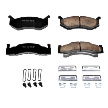 Picture of Power Stop 80-82 Chrysler Town & Country Front Z17 Evolution Ceramic Brake Pads w-Hardware
