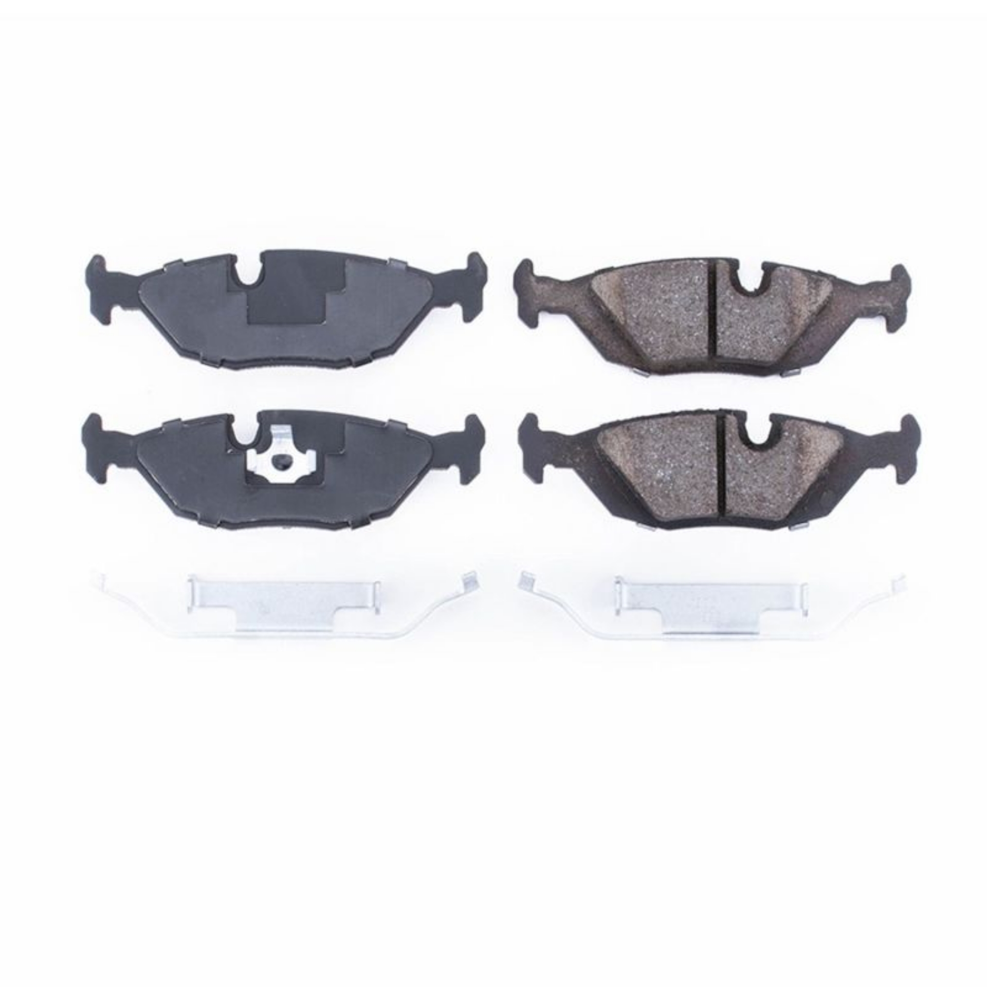 Picture of Power Stop 1991 BMW 318i Rear Z17 Evolution Ceramic Brake Pads w-Hardware