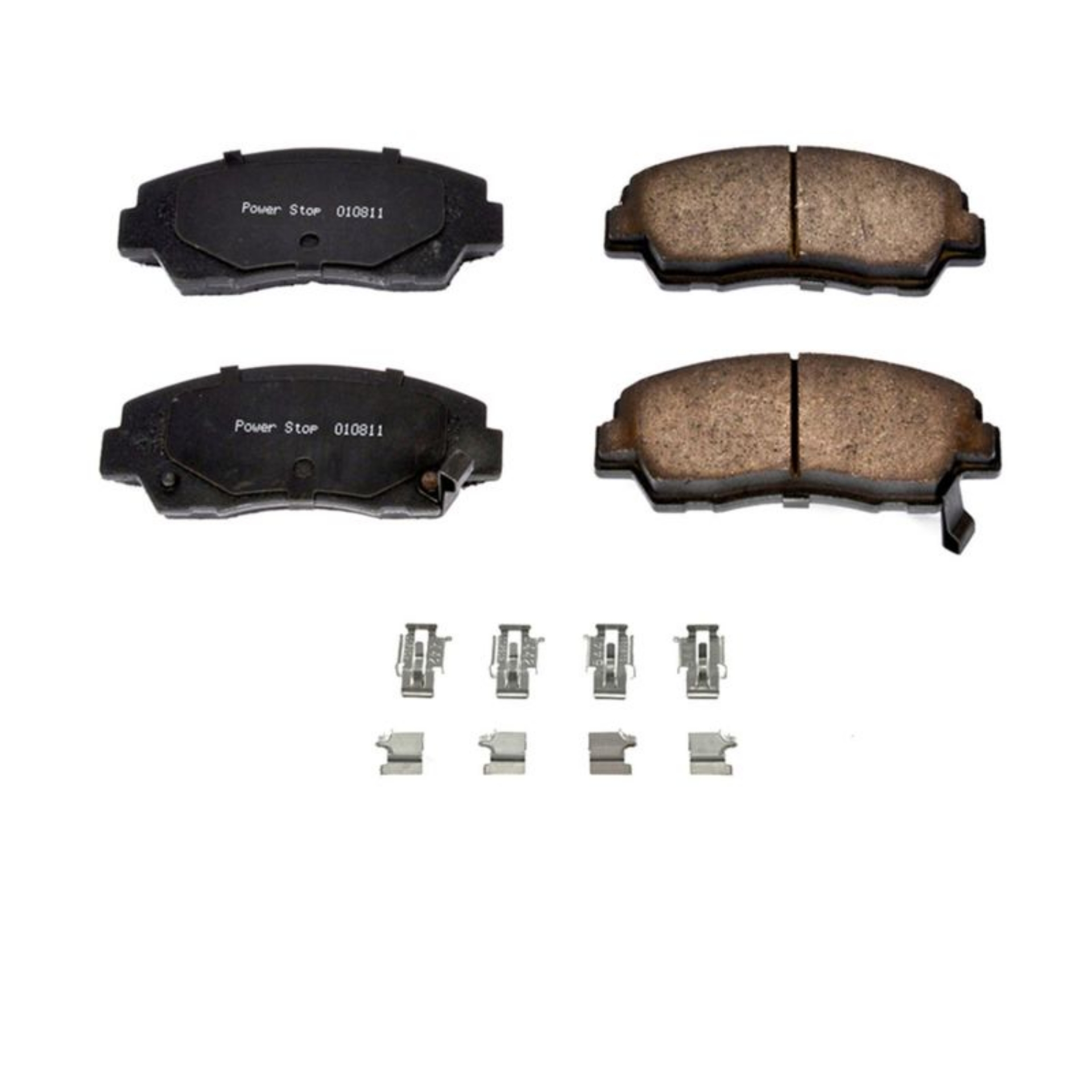 Picture of Power Stop 87-93 Mazda B2200 Front Z17 Evolution Ceramic Brake Pads w-Hardware