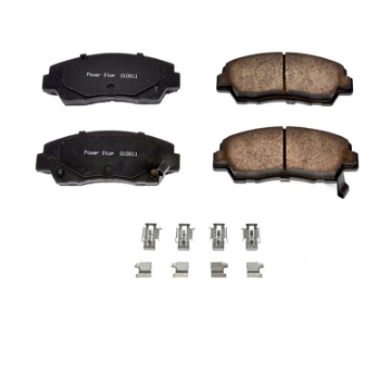 Picture of Power Stop 87-93 Mazda B2200 Front Z17 Evolution Ceramic Brake Pads w-Hardware