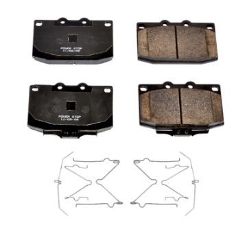 Picture of Power Stop 86-91 Mazda RX-7 Front Z17 Evolution Ceramic Brake Pads w-Hardware
