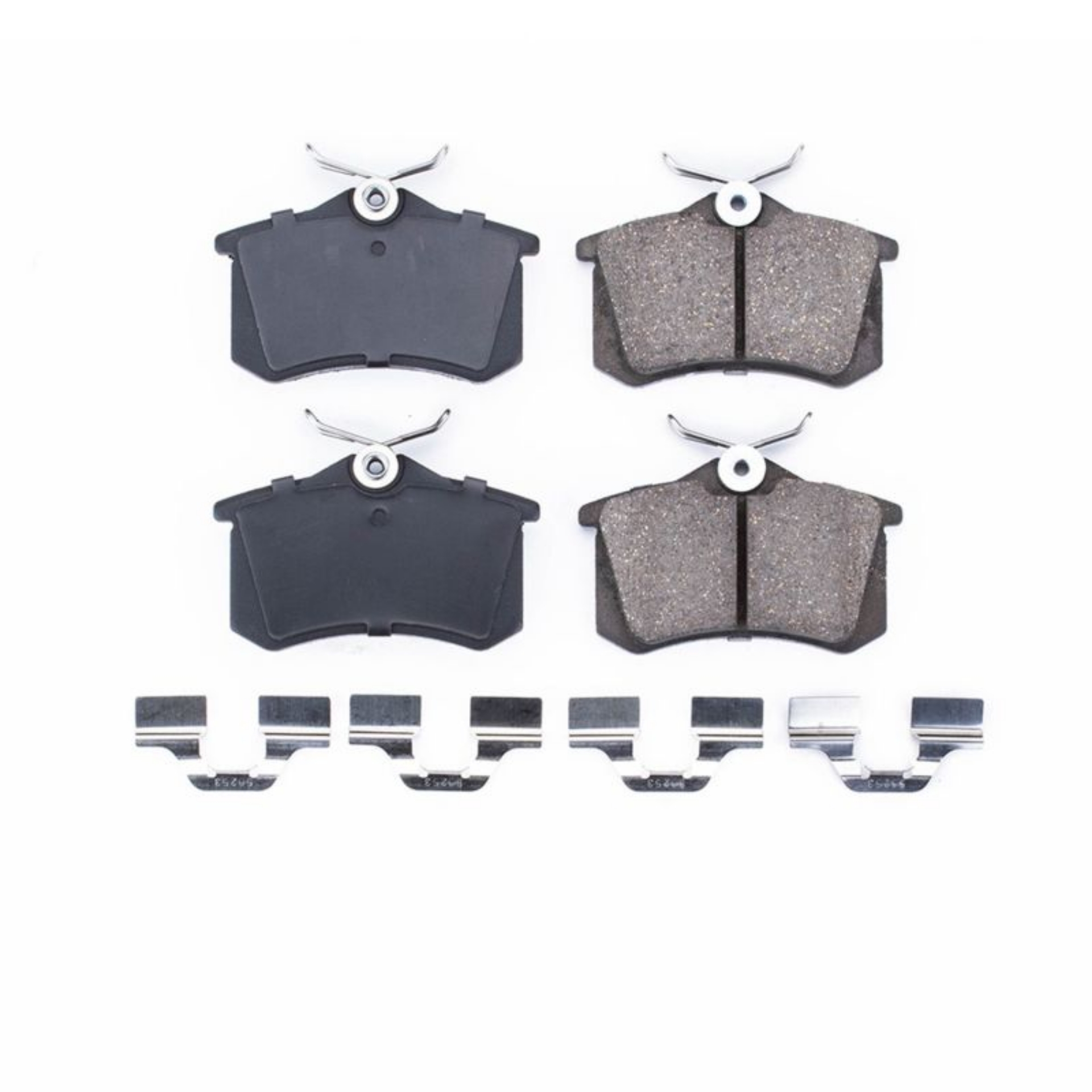 Picture of Power Stop 10-13 Audi A3 Rear Z17 Evolution Ceramic Brake Pads w-Hardware