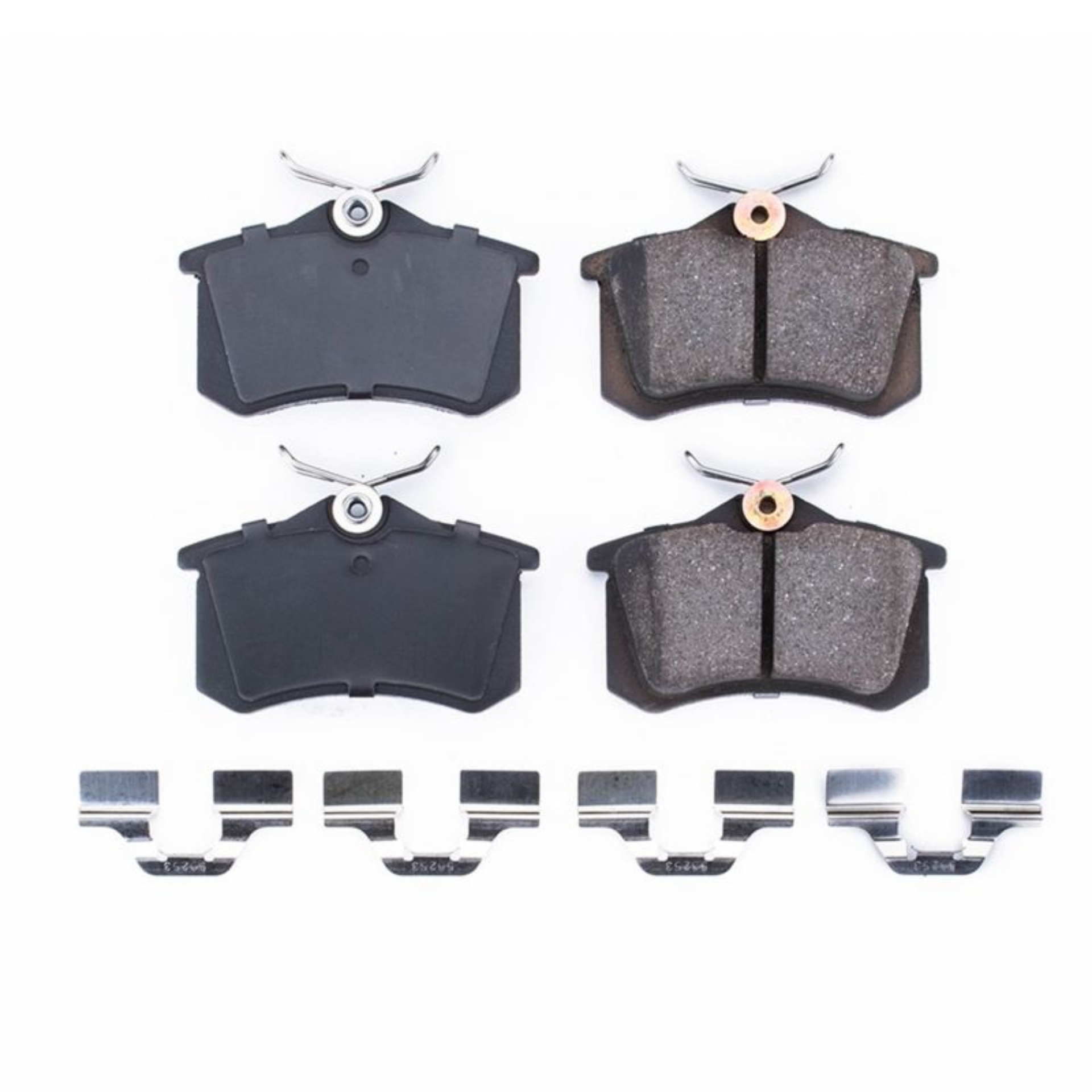 Picture of Power Stop 03-04 Audi A4 Rear Z17 Evolution Ceramic Brake Pads w-Hardware