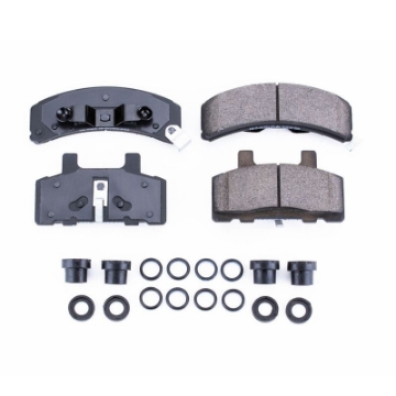 Picture of Power Stop 88-91 Chevrolet C1500 Front Z17 Evolution Ceramic Brake Pads w-Hardware