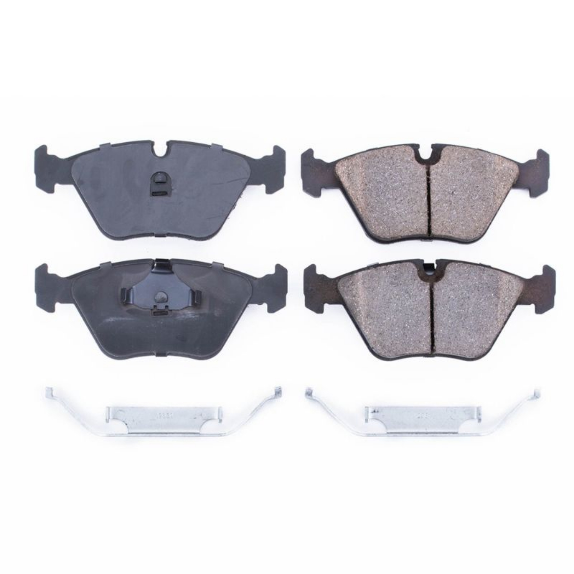 Picture of Power Stop 89-91 Audi 200 Front Z17 Evolution Ceramic Brake Pads w-Hardware